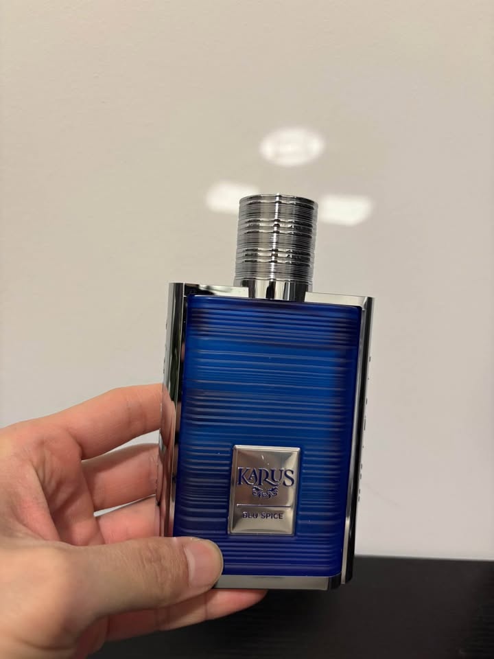 Khadlaj Karus Blu Spice EDP 100ML Cologne Perfume - photo 2