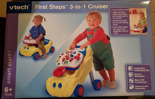 VTech 3-in-1 Toddler Walker Cruiser - New In Box - OBO - photo 4