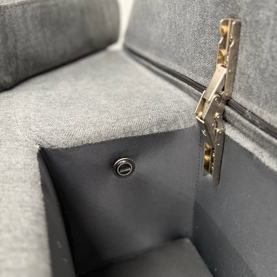 Sleeper Storage Sectional with Adjustable Headrests - photo 5