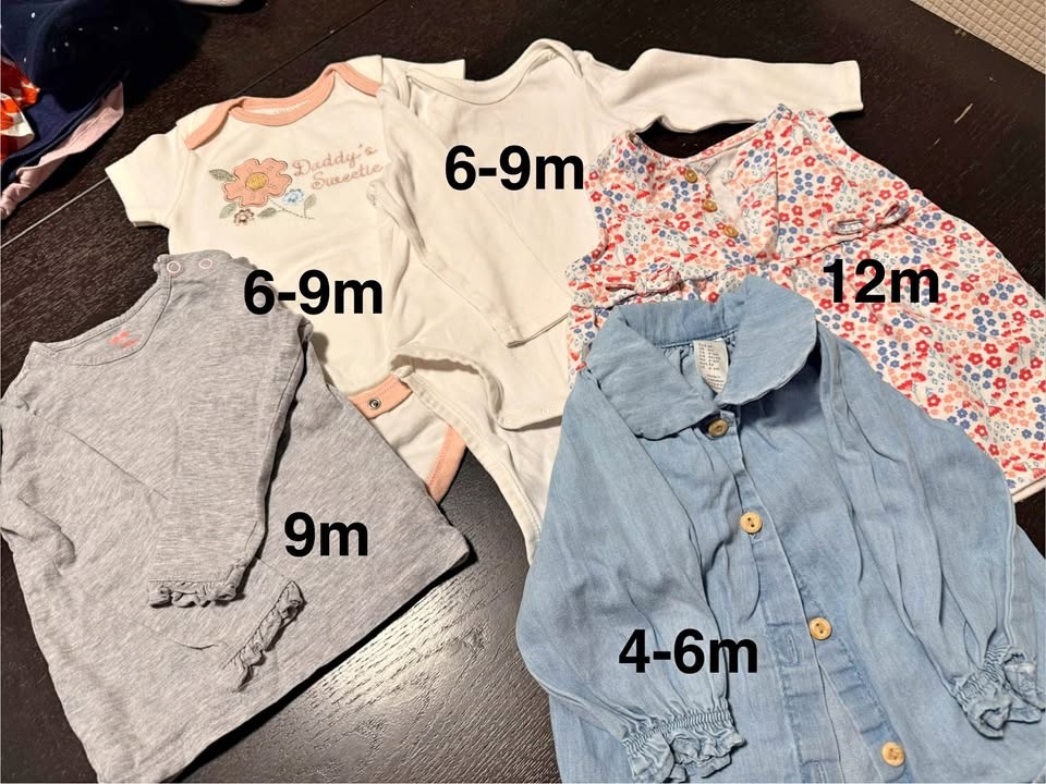 Baby girl clothes (6-18 months)