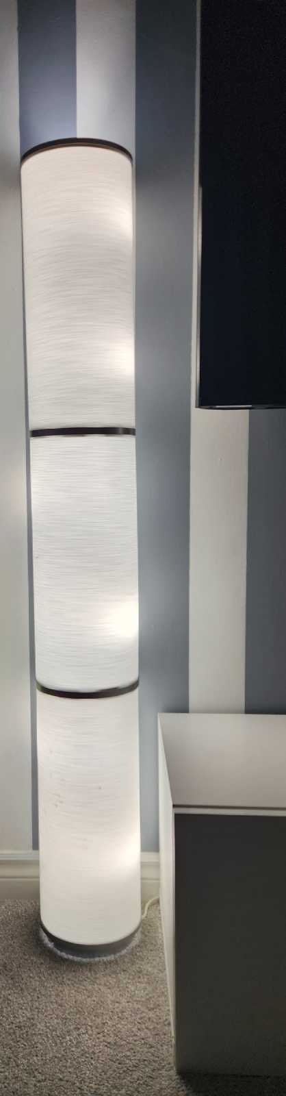 2 IKEA Tall White Floor Lamps - 54" - photo 2