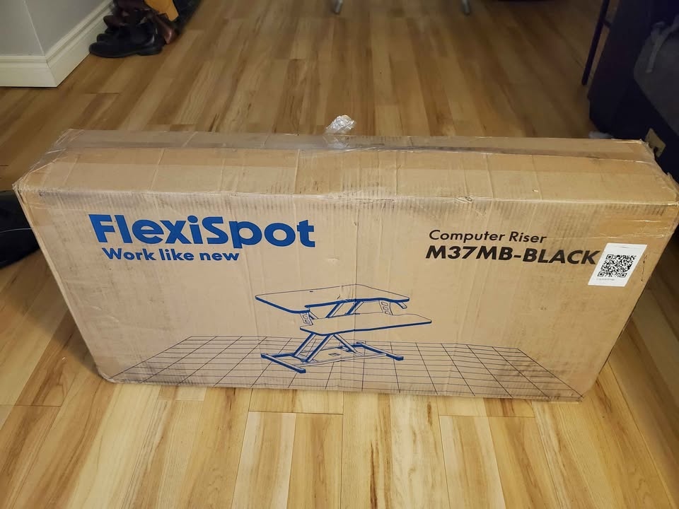 FLEXISPOT Standing Desk Converter - Height Adjustable - photo 4