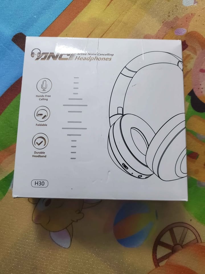 EAORUL Red ANC Bluetooth Headphones - 100H Playtime - photo 3