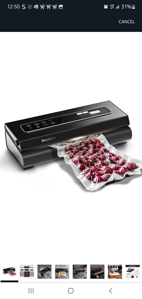 Mesliese Vacuum Sealer Machine 6-in-1 Food Preservation System
