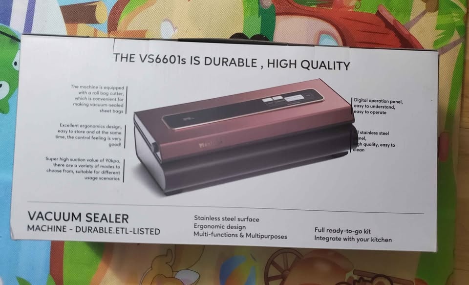 Mesliese Vacuum Sealer Machine 6-in-1 Food Preservation System - photo 5