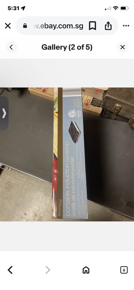 New Portable Induction Cooktop 1800W - photo 2