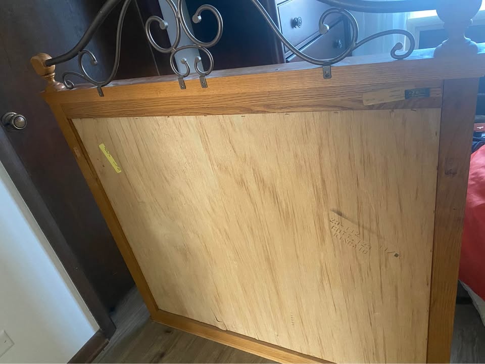 Solid Oak Dresser or Wall Mirror 45”x49” - photo 2