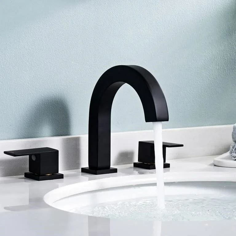 new in box modern Black Bathroom Faucet thumbnail