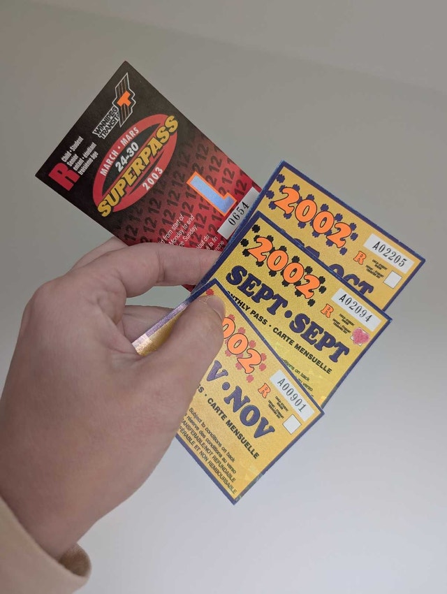 Vintage Bus Passes