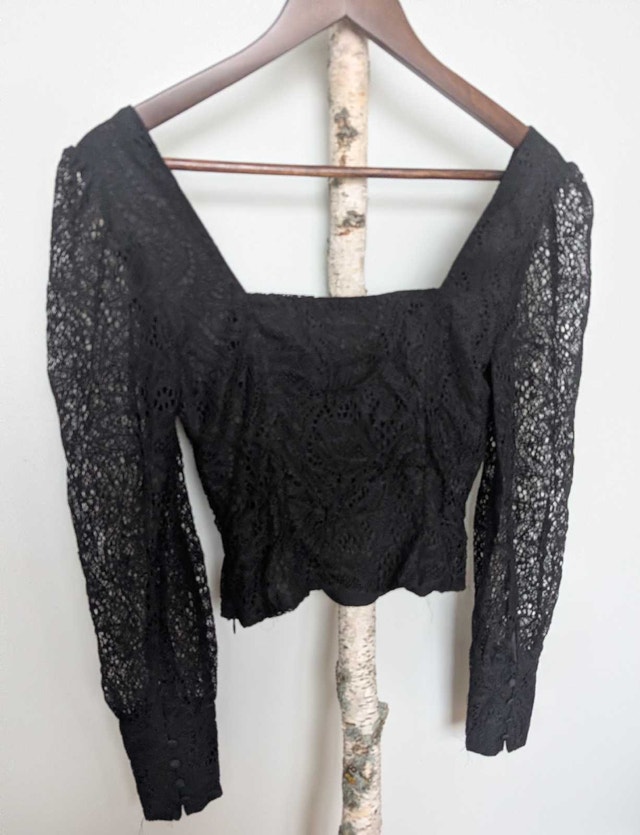 Lace Crop Top - photo 2