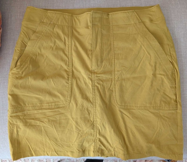 Chartreuse Skorts