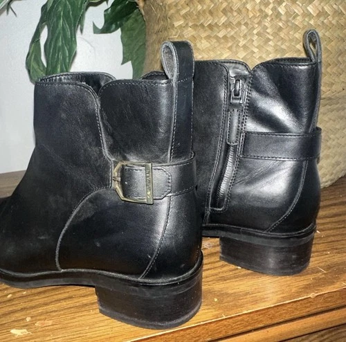 Cole Haan Womens Kimberly Black Leather Ankle Bootie Size 10 B - photo 2