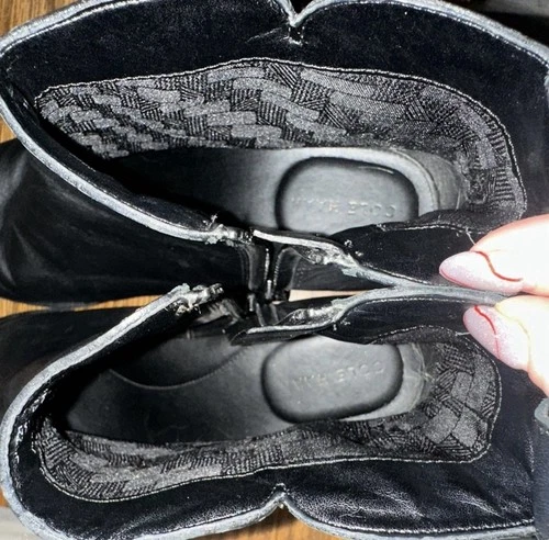 Cole Haan Womens Kimberly Black Leather Ankle Bootie Size 10 B - photo 5