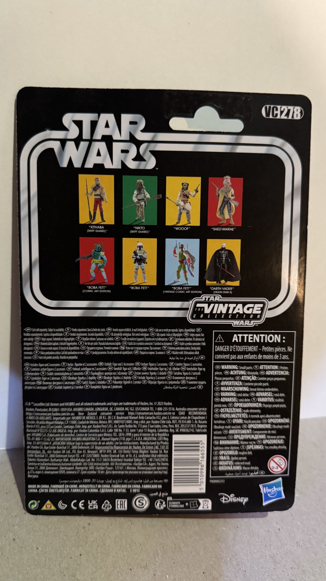 Hasbro Star Wars Vintage Collection Boba Fett 3.75in Comic Art F - photo 2