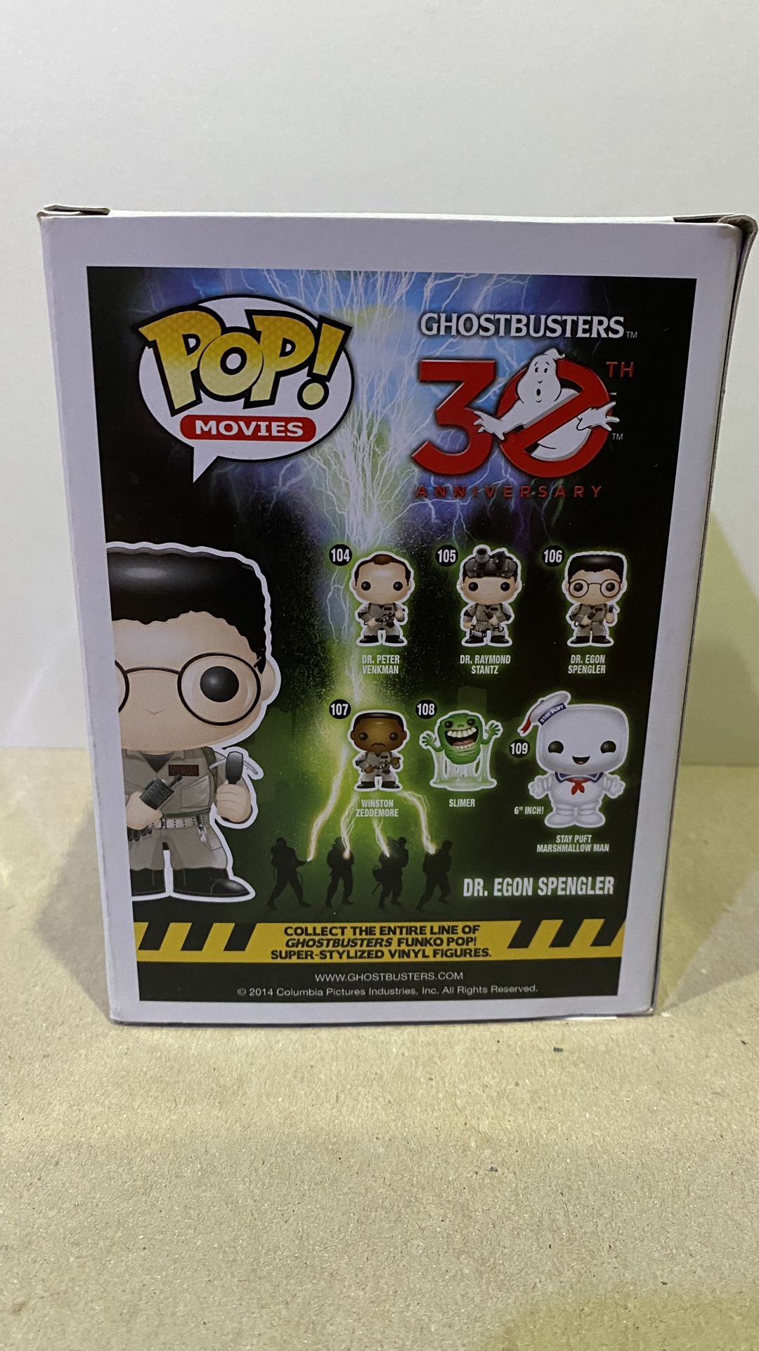 Ghostbusters Dr. Egon Spengler #106 Pop Vinyl Figure Funko - photo 3