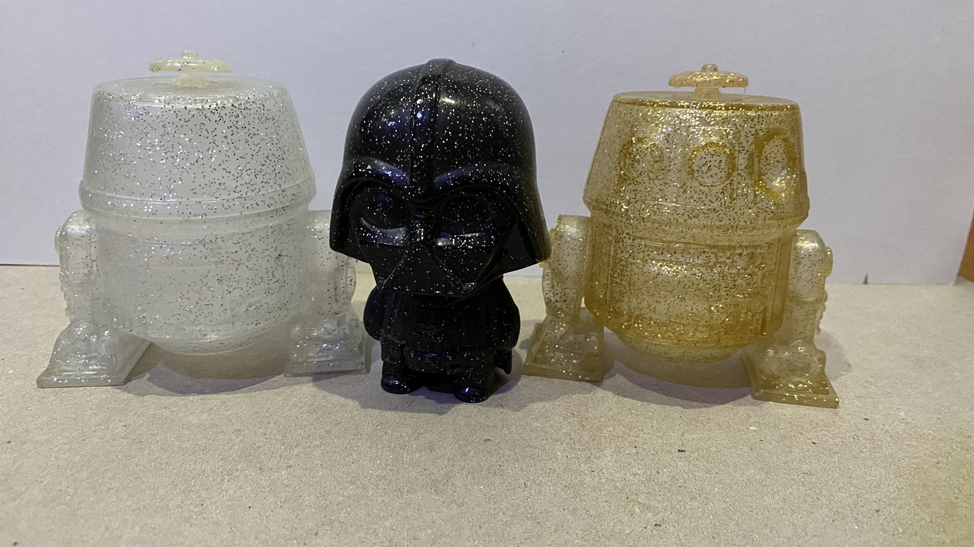 Star Wars Darth Vader Funko Hikari Mini + Chopper Figures