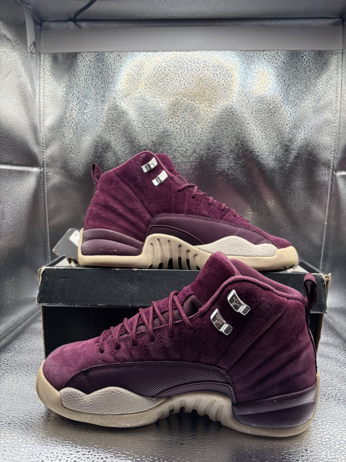 Air Jordan 12 Bordeaux GS - photo 5