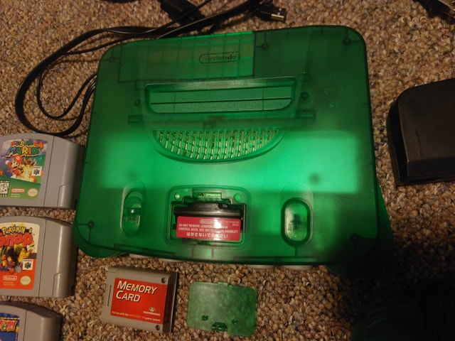 Jungle Green N64 with Everything - photo 3