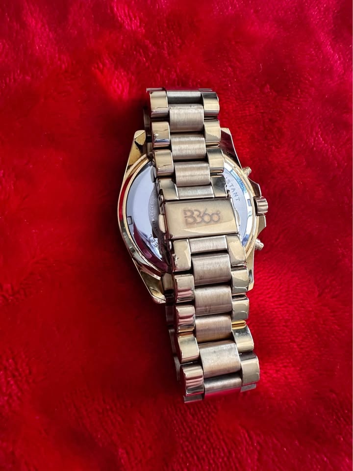 B360 Watch - Full Gold Chronograph with Roman Numerals (Complete - photo 5