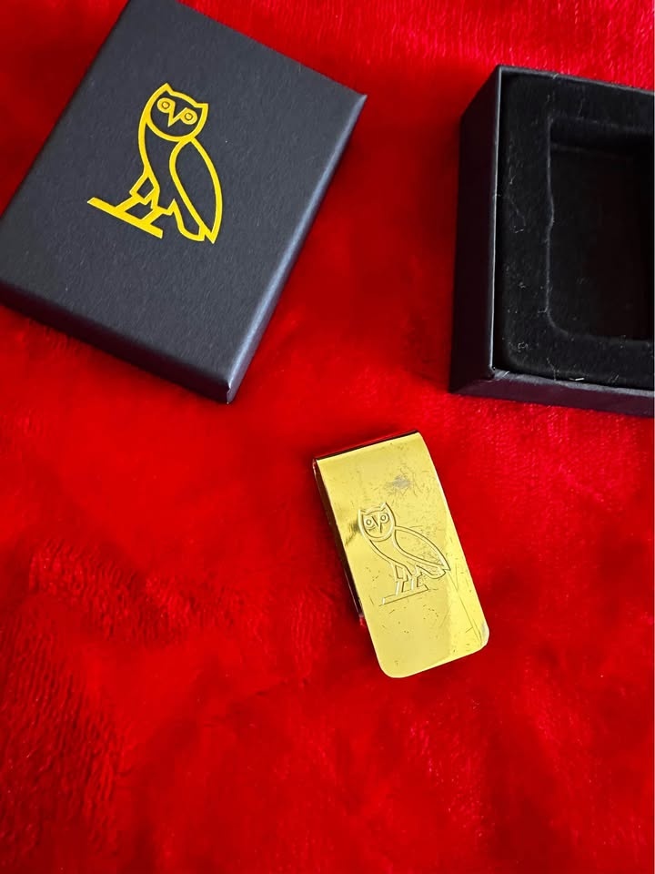 Rare OVO Gold Money Clip with Box - photo 2