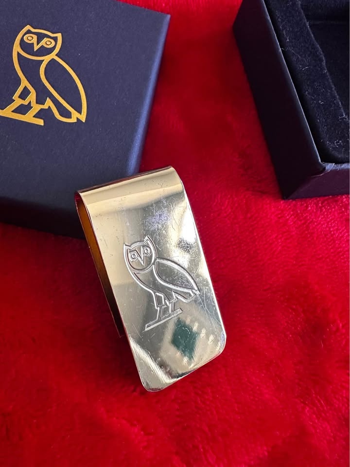 Rare OVO Gold Money Clip with Box - photo 3