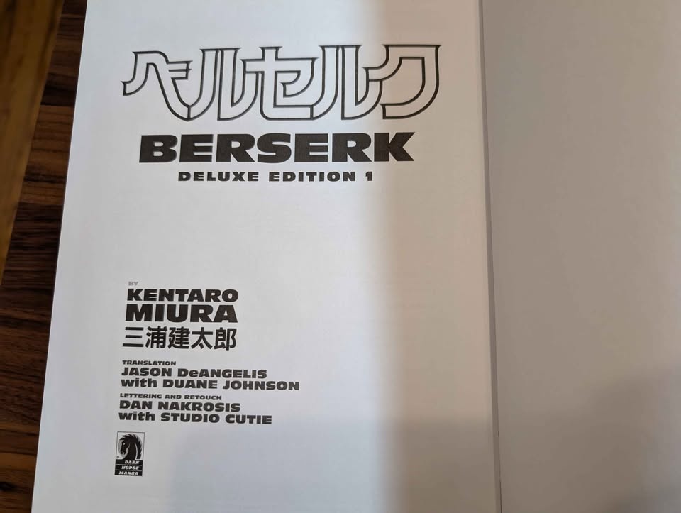BERSERK Deluxe Edition Vol. 1 - photo 3