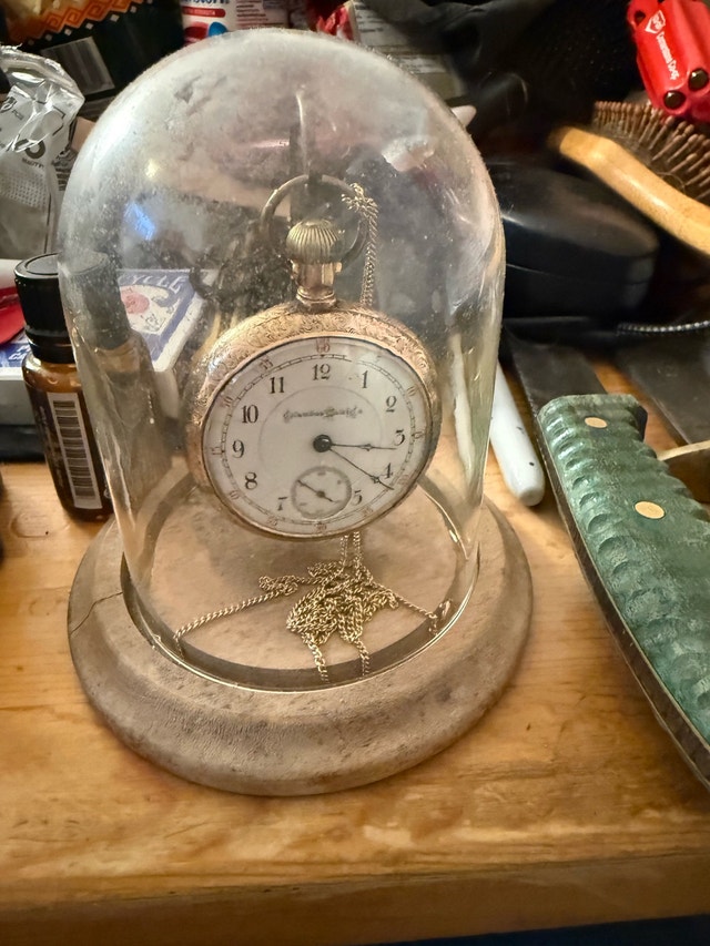 Columbus Watch Company Railway Pocket Watch