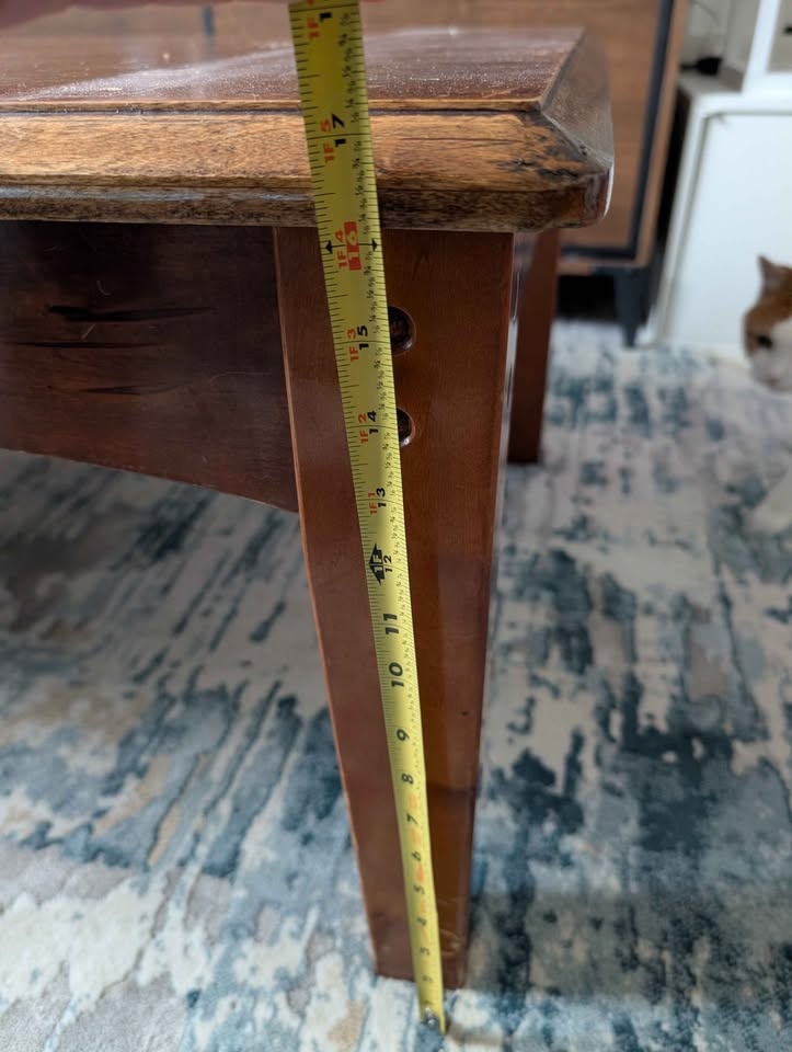Large lift top coffee table - photo 3
