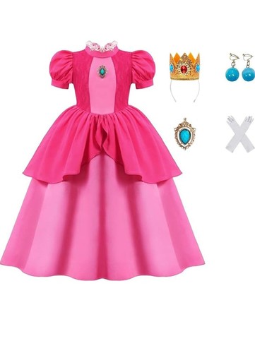 Princess Peach Costume (3-4yrs)