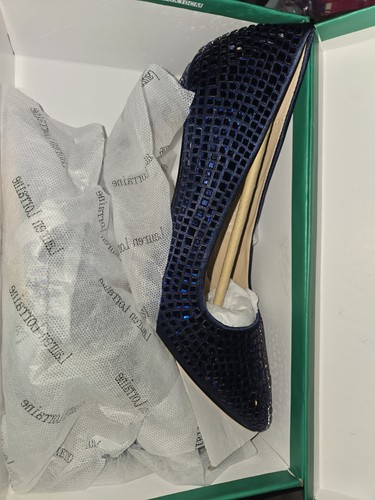 Lauren Lorraine Dazzle Pump Heel With All Over Rhinestone Sparkl - photo 3
