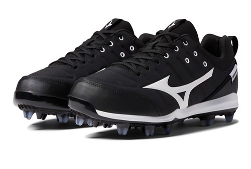 Mizuno 320653.9000 Ambition 2 TPU Men's Baseball Cleats Black Wh