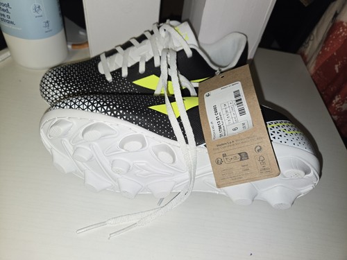 Diadora Pichichi Men's Soccer Cleats Black/White/Fluo Yellow - photo 4