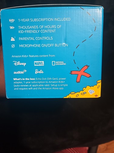 Amazon Echo Dot Kids Edition 5th Gen. Smart Speaker - Dragon - photo 3