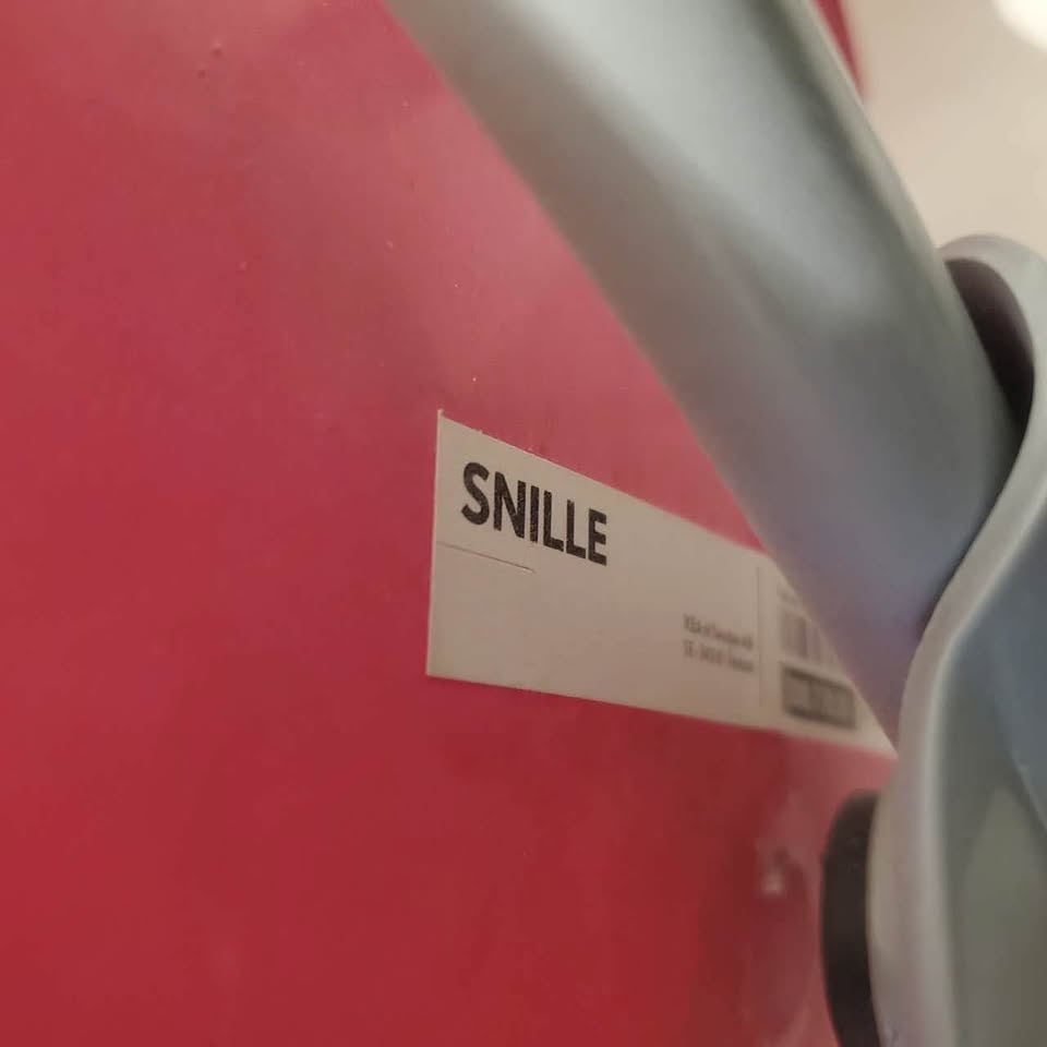 Ikea Snille Swivel Pink Adjustable Study Chair - photo 4