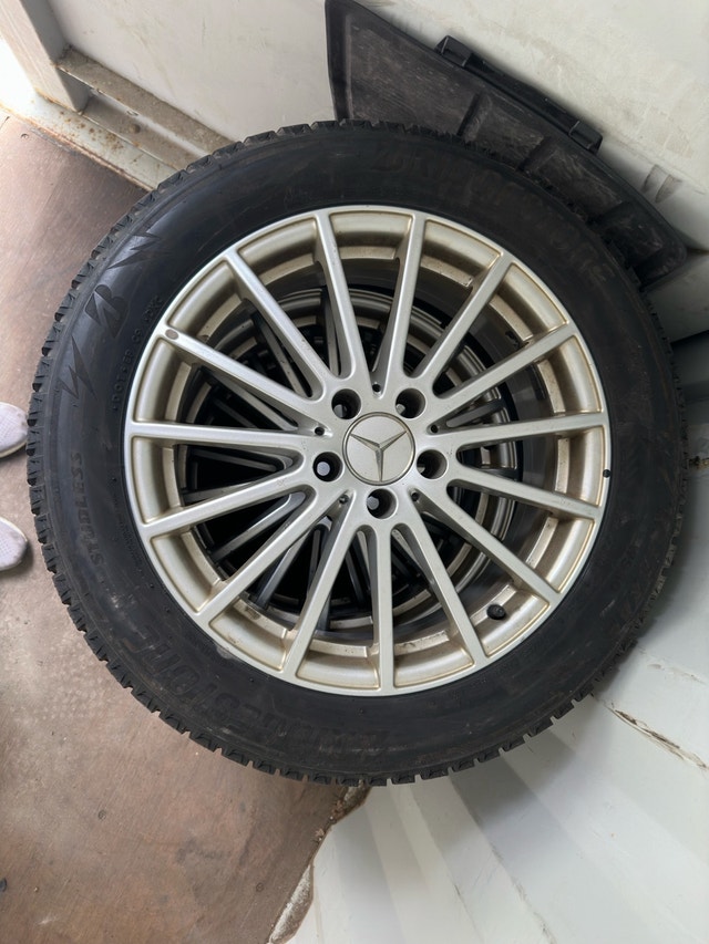 Mercedes Benz 18” OEM Rims w/ Bridgestone Winter Tires