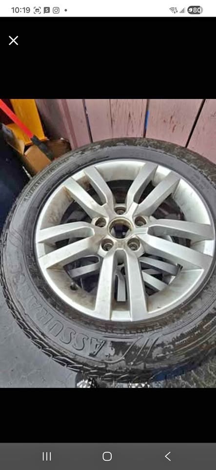 16" Winter Tires & Rims - $290