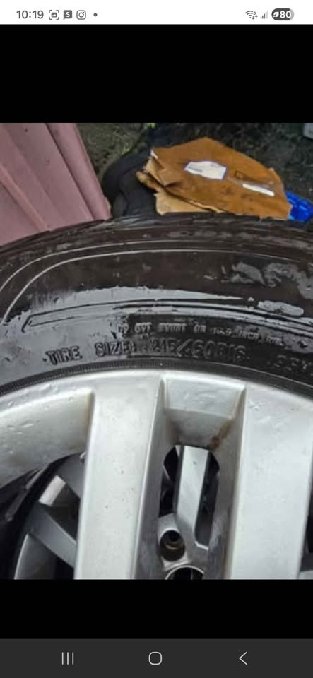 16" Winter Tires & Rims - $290 - photo 2