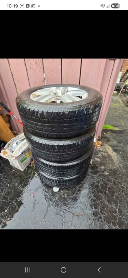 16" Winter Tires & Rims - $290 - photo 5