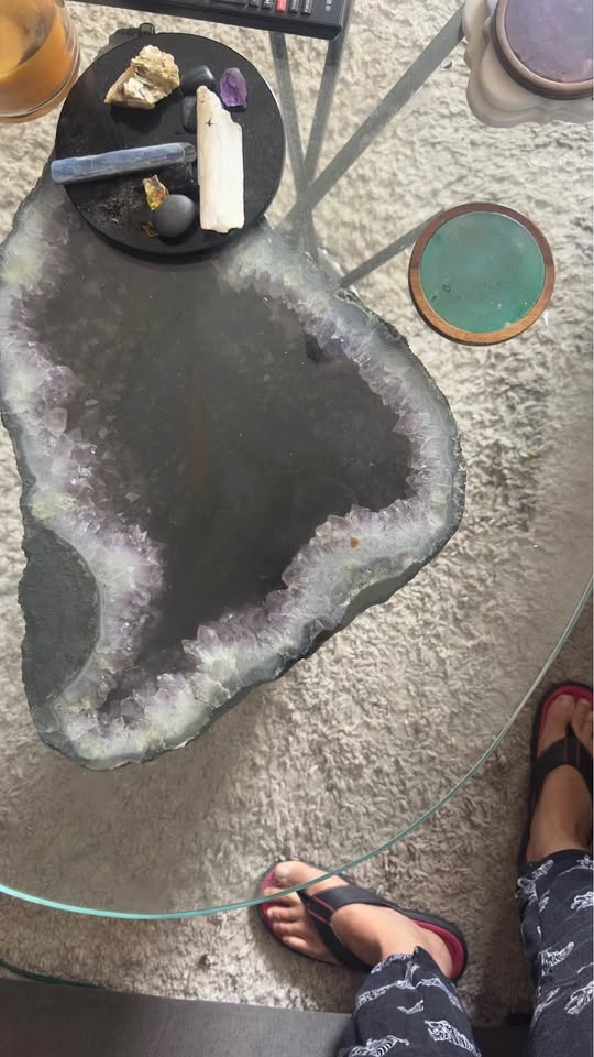 Glen Mayo Sculptor Amethyst Coffee Table - photo 2