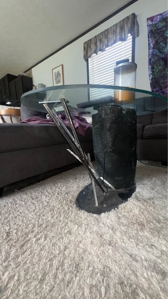 Glen Mayo Sculptor Amethyst Coffee Table - photo 3