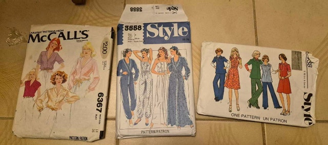 🥕1970's clothes sewing  patterns women and men - photo 5