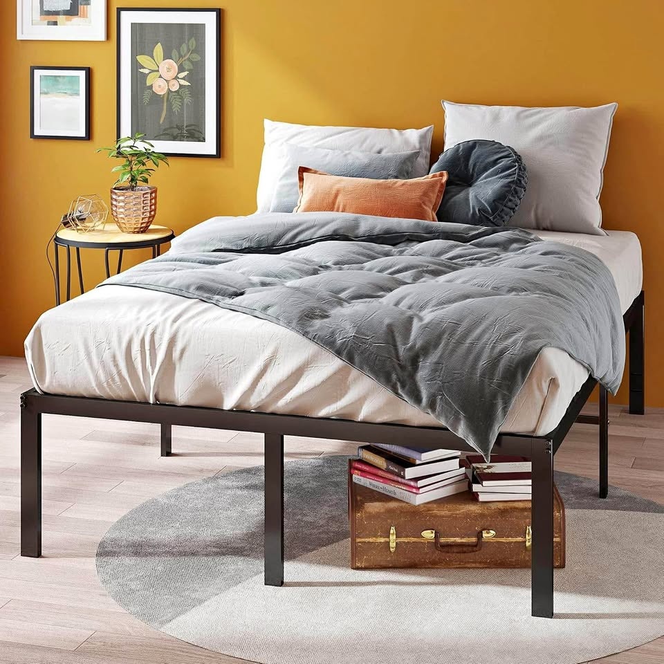 King Heavy Duty Metal Platform Bed ▪️BRAND NEW▪️
