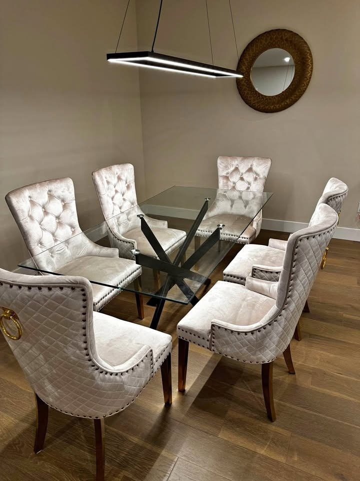 Brand New Glass Dining Table - Round or Rectangular