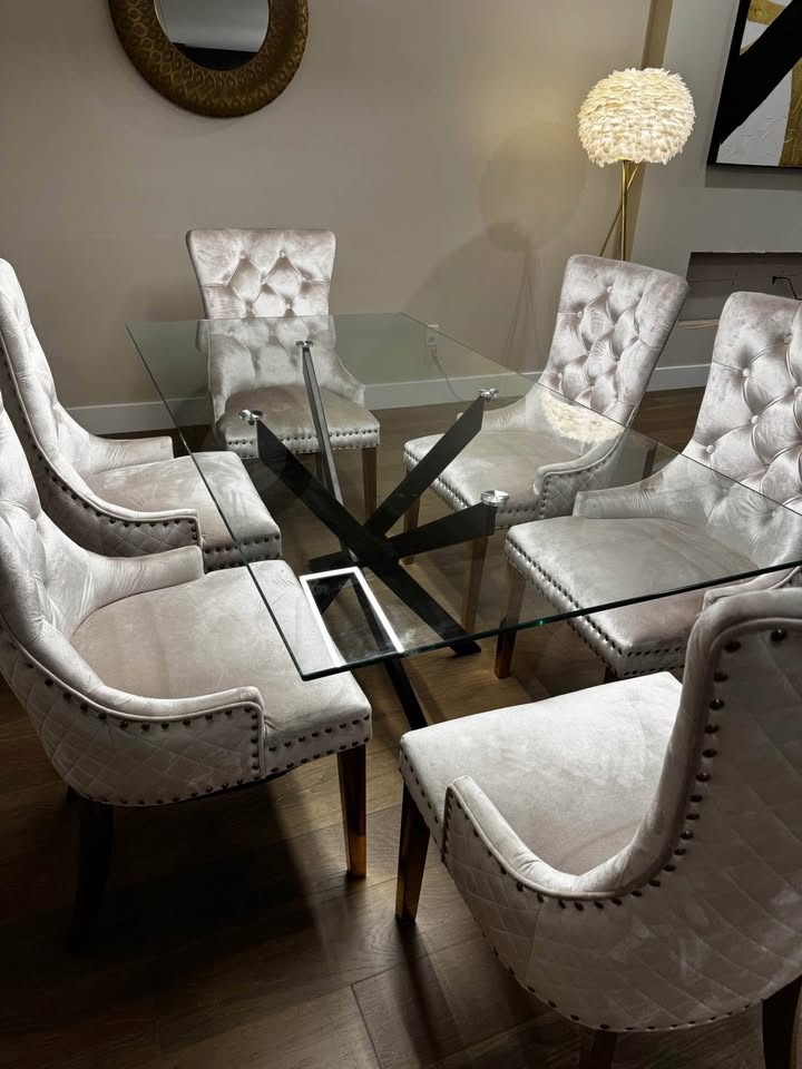Brand New Glass Dining Table - Round or Rectangular - photo 2