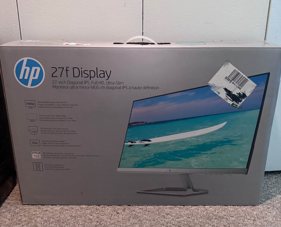 HP 27” LED 1080p IPS Monitor - photo 3