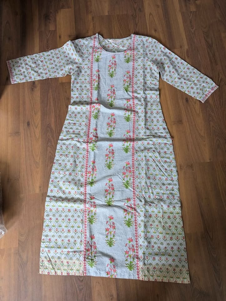 New BIBA designer cotton women's kurta - photo 3