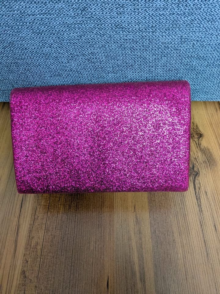 Juicy Couture pink sparkly clutch Purse - photo 3