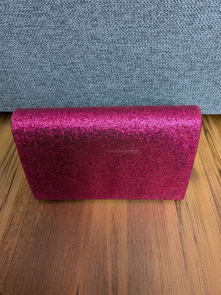Juicy Couture pink sparkly clutch Purse - photo 4