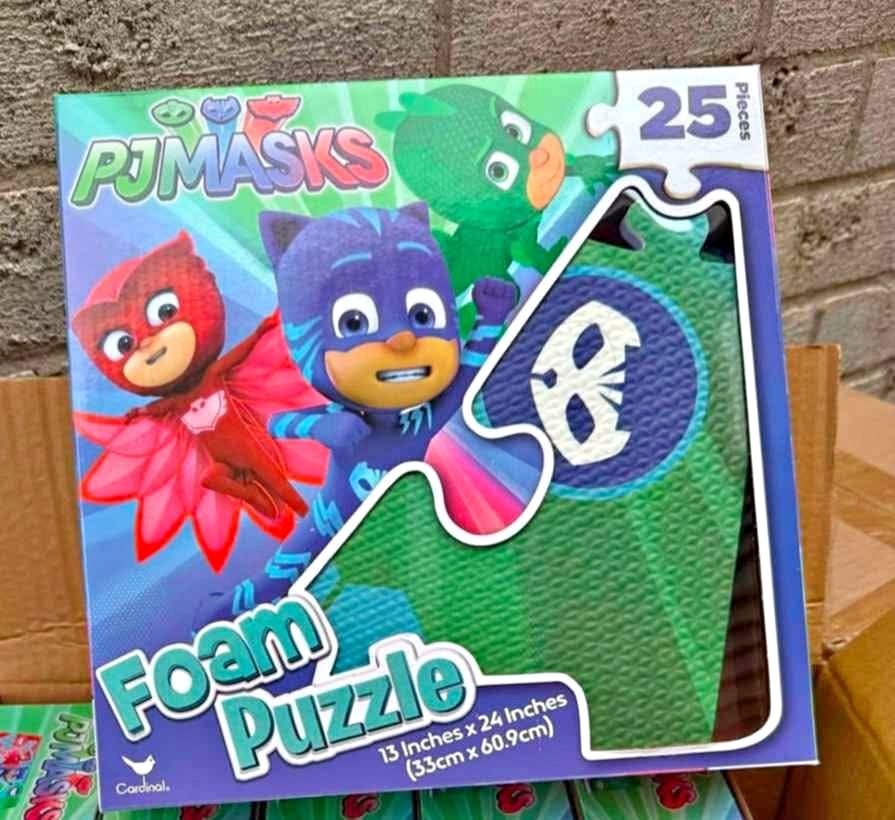 Brand new 25 pcs PJ Masks large foam puzzles