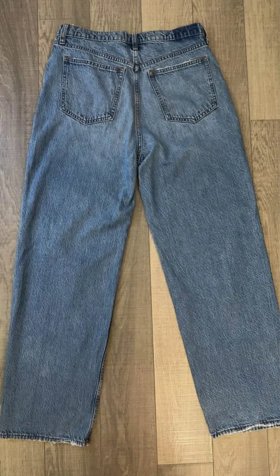 Abercrombie High Rise Loose Jean 30 R image indicator(7)